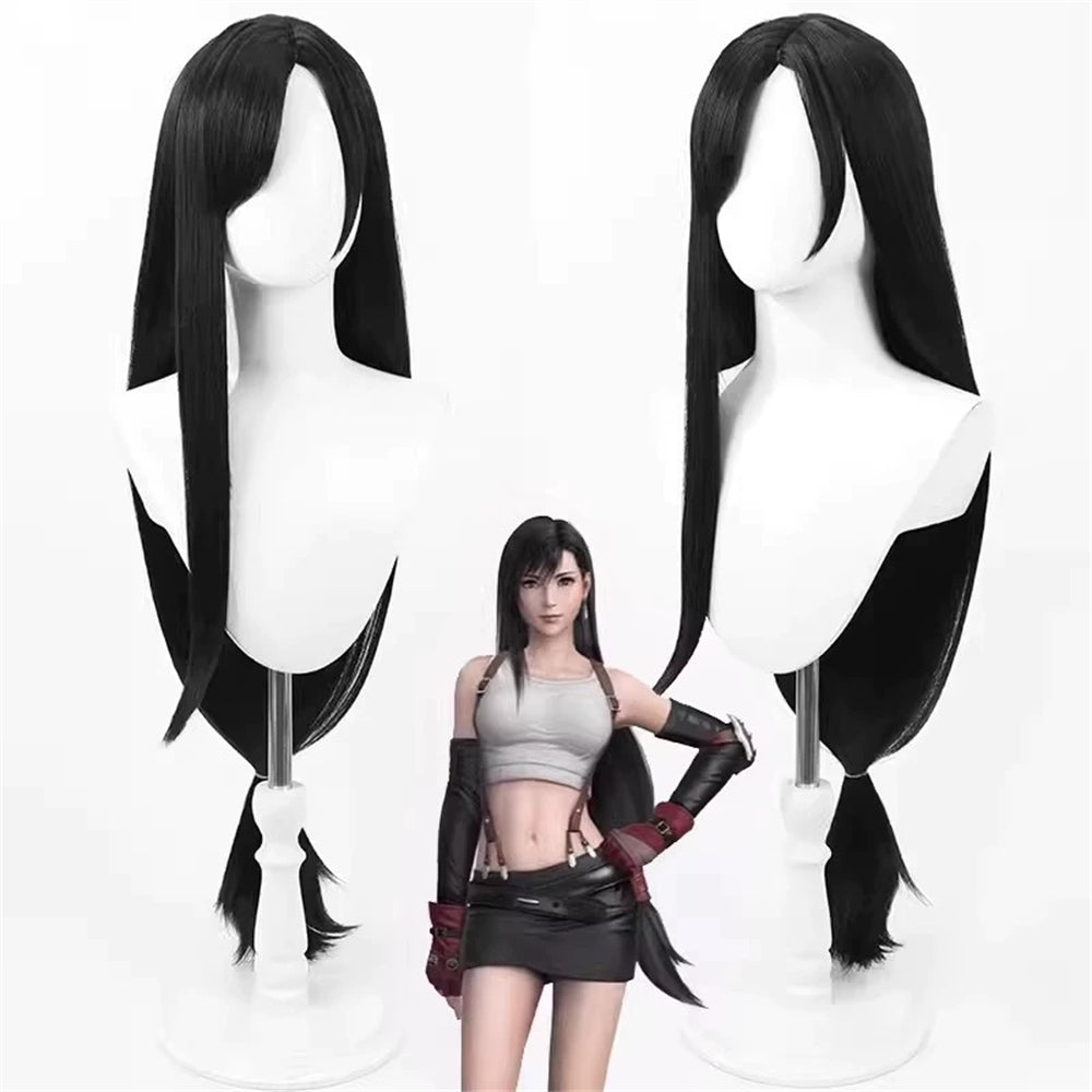 【In Stock】Game Final Fantasy VII Cosplay Tifa Lockhart Cosplay Wig