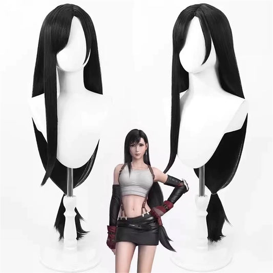 【In Stock】Game Final Fantasy VII Cosplay Tifa Lockhart Cosplay Wig