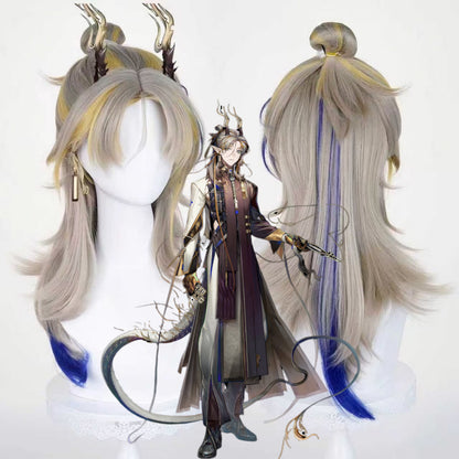 【In Stock】Game Arknights Cosplay Ji Cosplay Wig