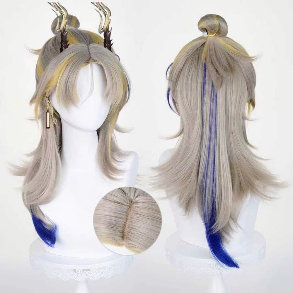 【In Stock】Game Arknights Cosplay Ji Cosplay Wig