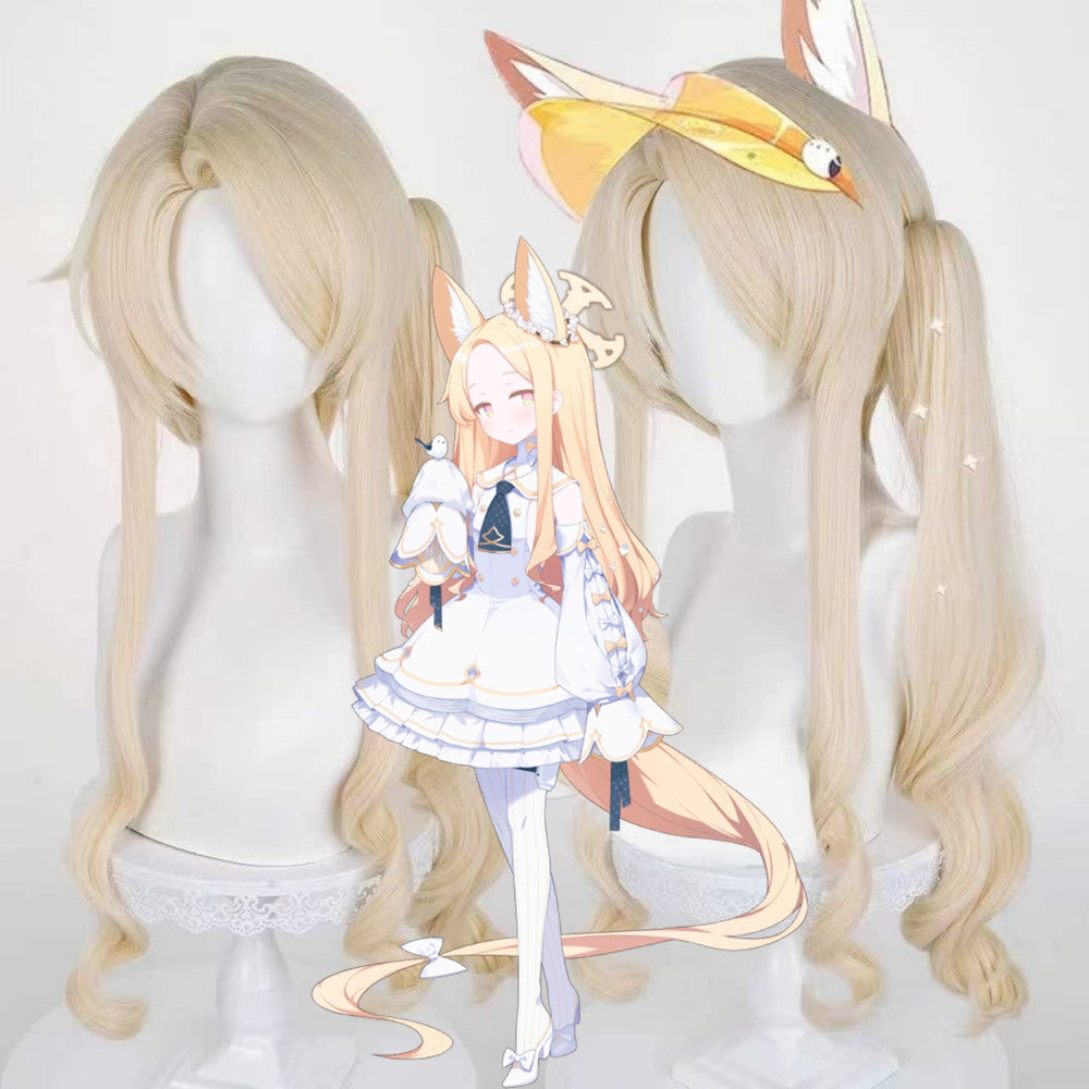 【In Stock】Game ブルーアーカイブ Blue Archive Cosplay Yurizono Seia Cosplay Wig