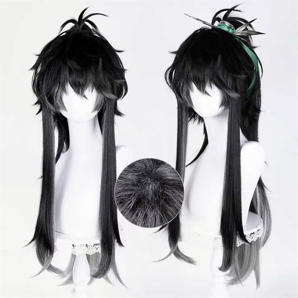 【In Stock】Game Wuthering Waves Cosplay Qiuyuan Cosplay Wig