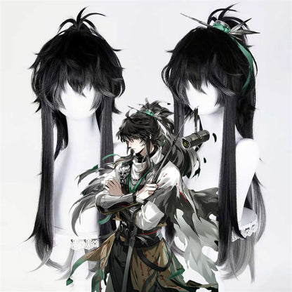【In Stock】Game Wuthering Waves Cosplay Qiuyuan Cosplay Wig