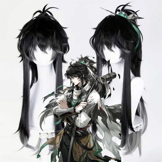【In Stock】Game Wuthering Waves Cosplay Qiuyuan Cosplay Wig