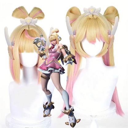 【In Stock】Game Overwatch2 Cosplay Juno Mythic Skin Cosplay Wig