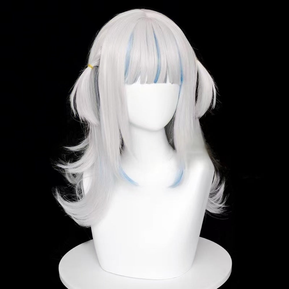 【In Stock】VTuber Virtual Cosplay Gawr Gura Cosplay Wig