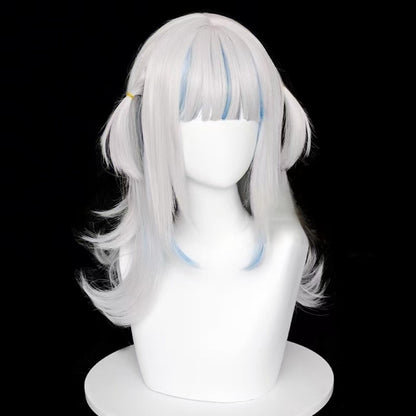 【In Stock】VTuber Virtual Cosplay Gawr Gura Cosplay Wig