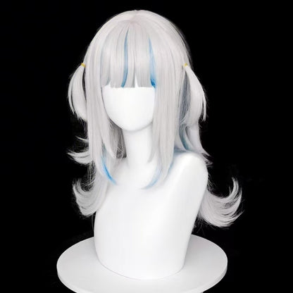 【In Stock】VTuber Virtual Cosplay Gawr Gura Cosplay Wig