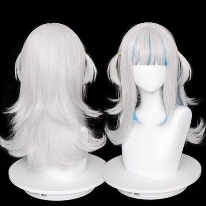【In Stock】VTuber Virtual Cosplay Gawr Gura Cosplay Wig