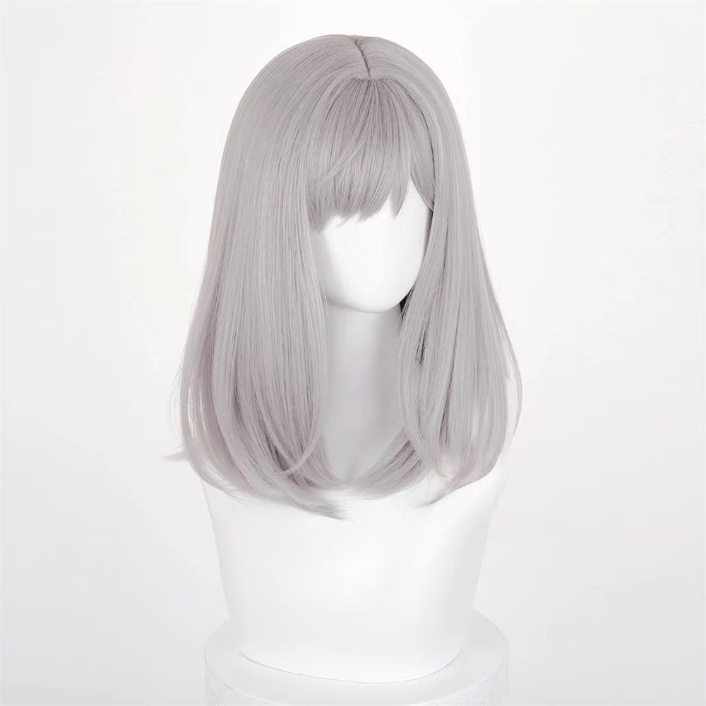 【In Stock】Game ブルーアーカイブ Blue Archive Cosplay Sunaookami Shiroko Cosplay Wig