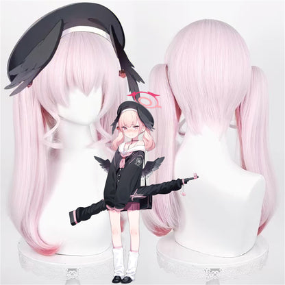 【In Stock】Game ブルーアーカイブ Blue Archive Cosplay Shimoe Koharu Cosplay Wig