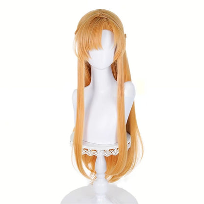 【In Stock】Anime Sword Art Online Cosplay ゆうきあすな Yuuki Asuna & Kirigaya Kazuto Cosplay Wig