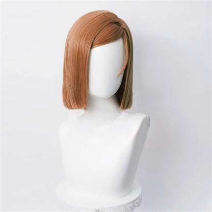 【In Stock】Anime Jujutsu Kaisen Cosplay Nobara Kugisaki Cosplay Wig
