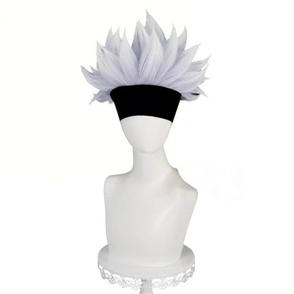 【In Stock】Anime Jujutsu Kaisen Cosplay Satoru Gojo Cosplay Wig