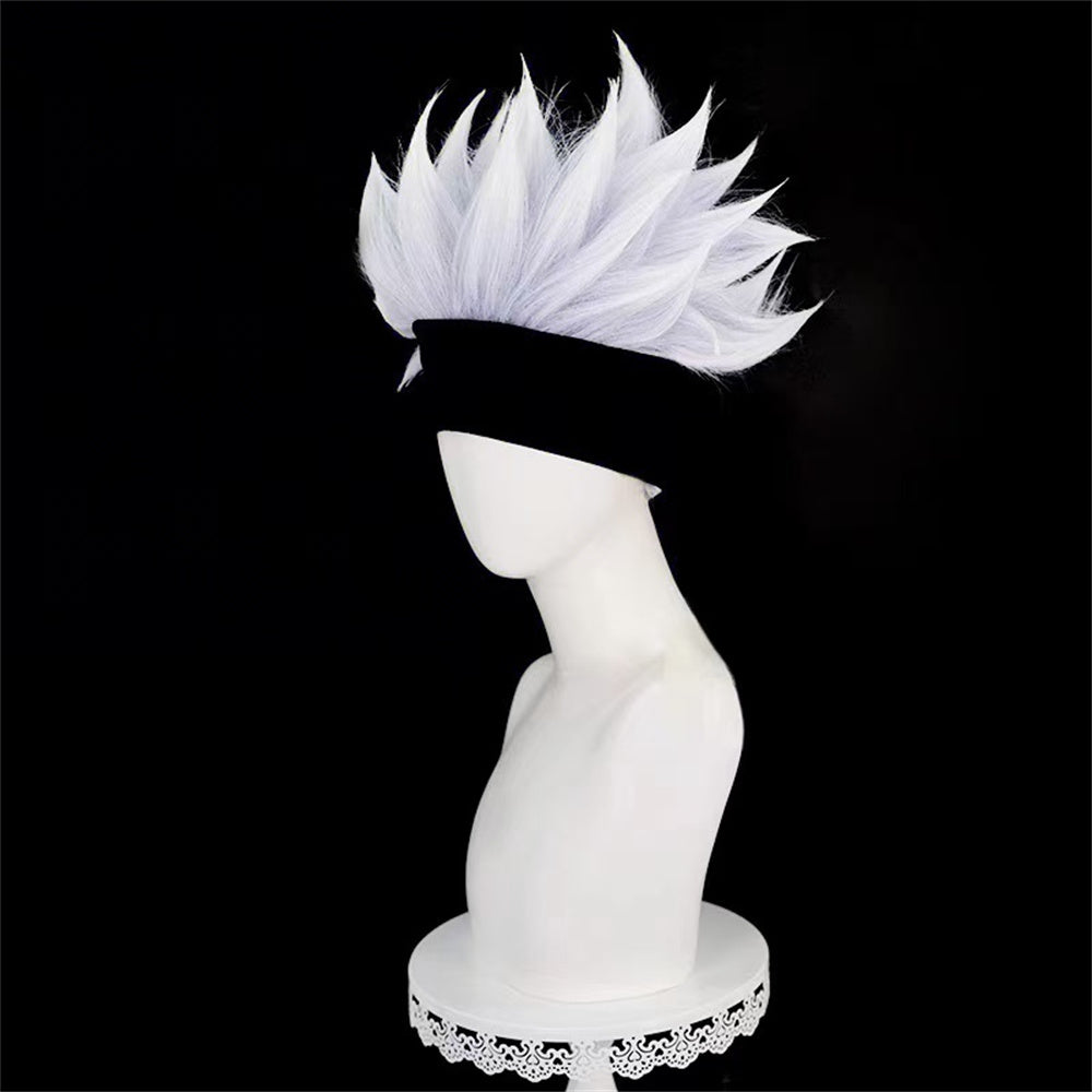 【In Stock】Anime Jujutsu Kaisen Cosplay Satoru Gojo Cosplay Wig