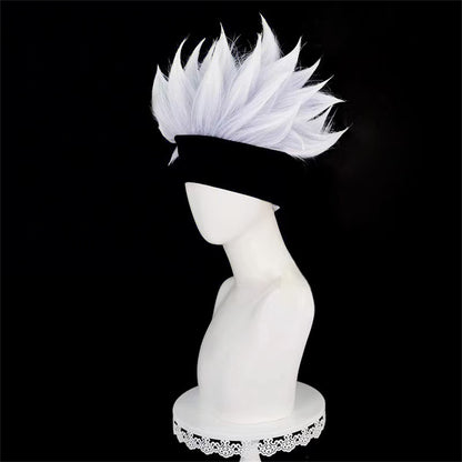 【In Stock】Anime Jujutsu Kaisen Cosplay Satoru Gojo Cosplay Wig
