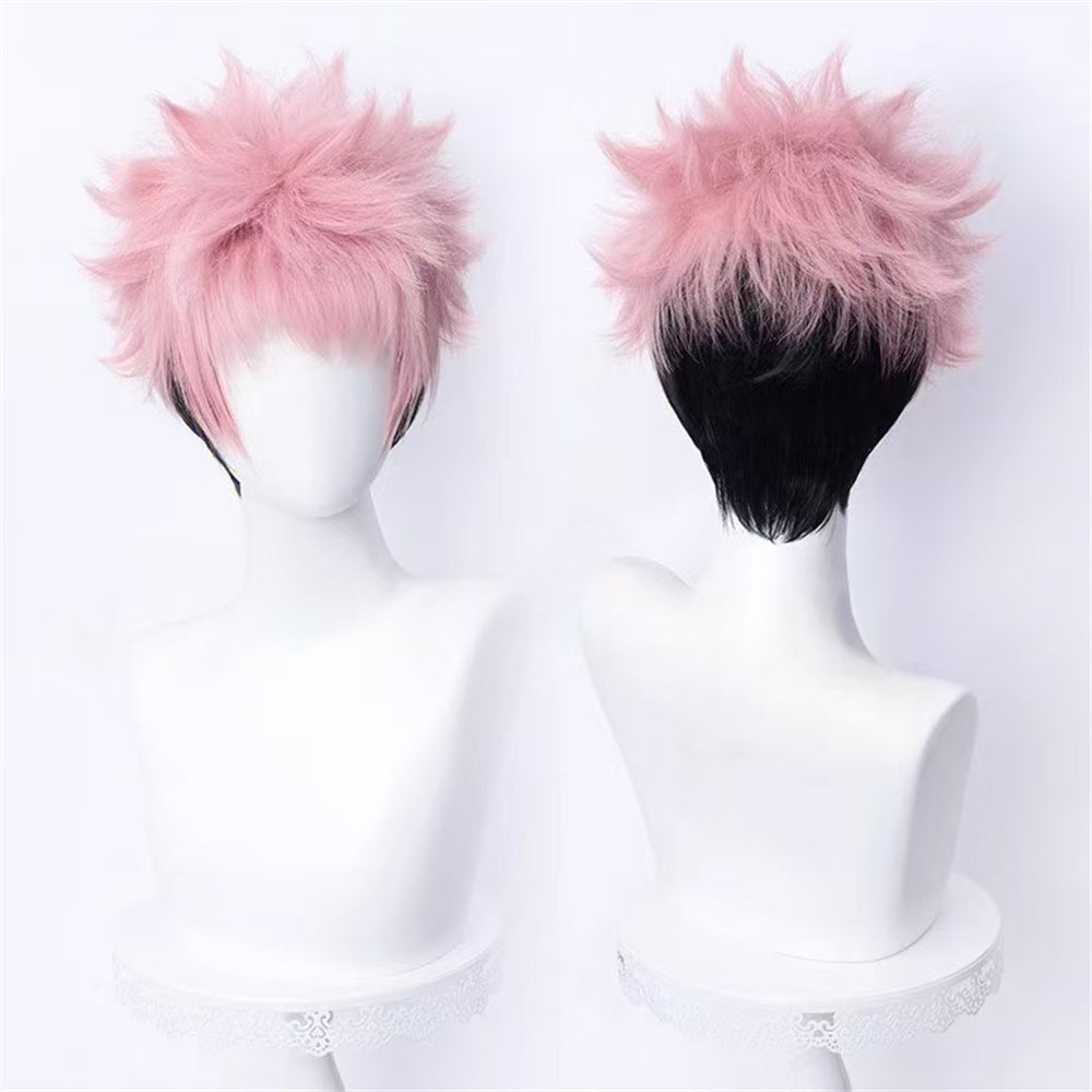 【In Stock】Anime Jujutsu Kaisen Cosplay Yuji Itadori & Ryomen Sukuna Cosplay Wig