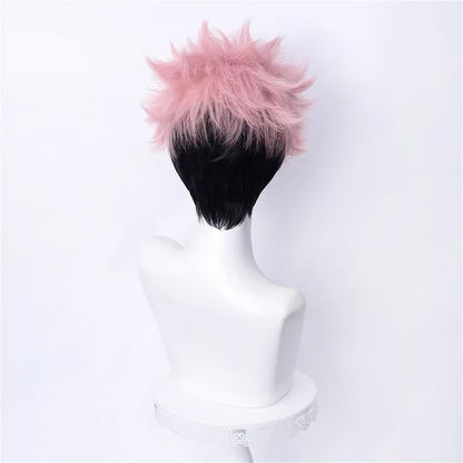 【In Stock】Anime Jujutsu Kaisen Cosplay Yuji Itadori & Ryomen Sukuna Cosplay Wig