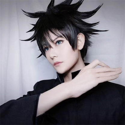 【In Stock】Anime Jujutsu Kaisen Cosplay Fushiguro Megumi Cosplay Wig