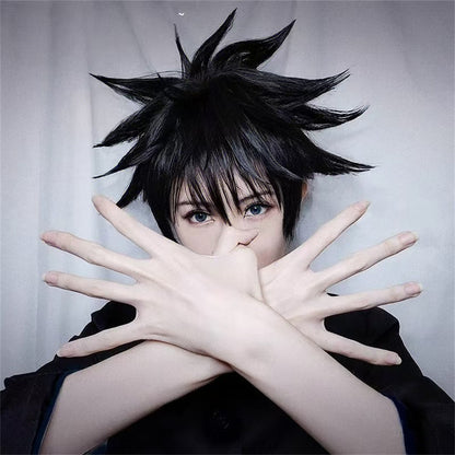 【In Stock】Anime Jujutsu Kaisen Cosplay Fushiguro Megumi Cosplay Wig