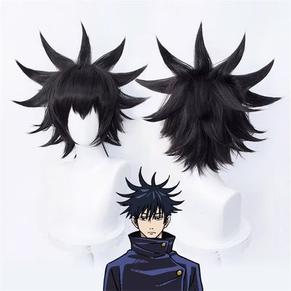 【In Stock】Anime Jujutsu Kaisen Cosplay Fushiguro Megumi Cosplay Wig