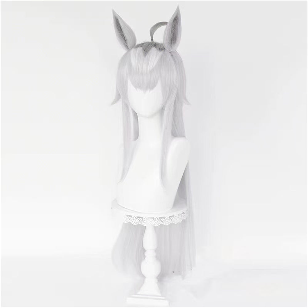 【In Stock】Game Umamusume:Pretty Derby Cosplay Oguri Cap Cosplay Wig With Ears and Tail