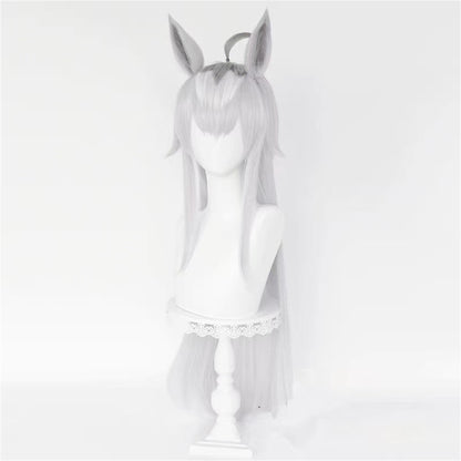 【In Stock】Game Umamusume:Pretty Derby Cosplay Oguri Cap Cosplay Wig With Ears and Tail