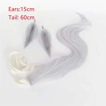 【In Stock】Game Umamusume:Pretty Derby Cosplay Oguri Cap Cosplay Wig With Ears and Tail