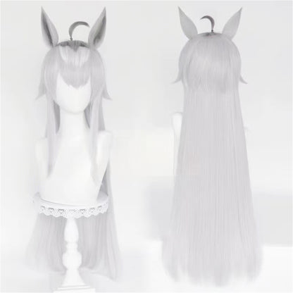 【In Stock】Game Umamusume:Pretty Derby Cosplay Oguri Cap Cosplay Wig With Ears and Tail