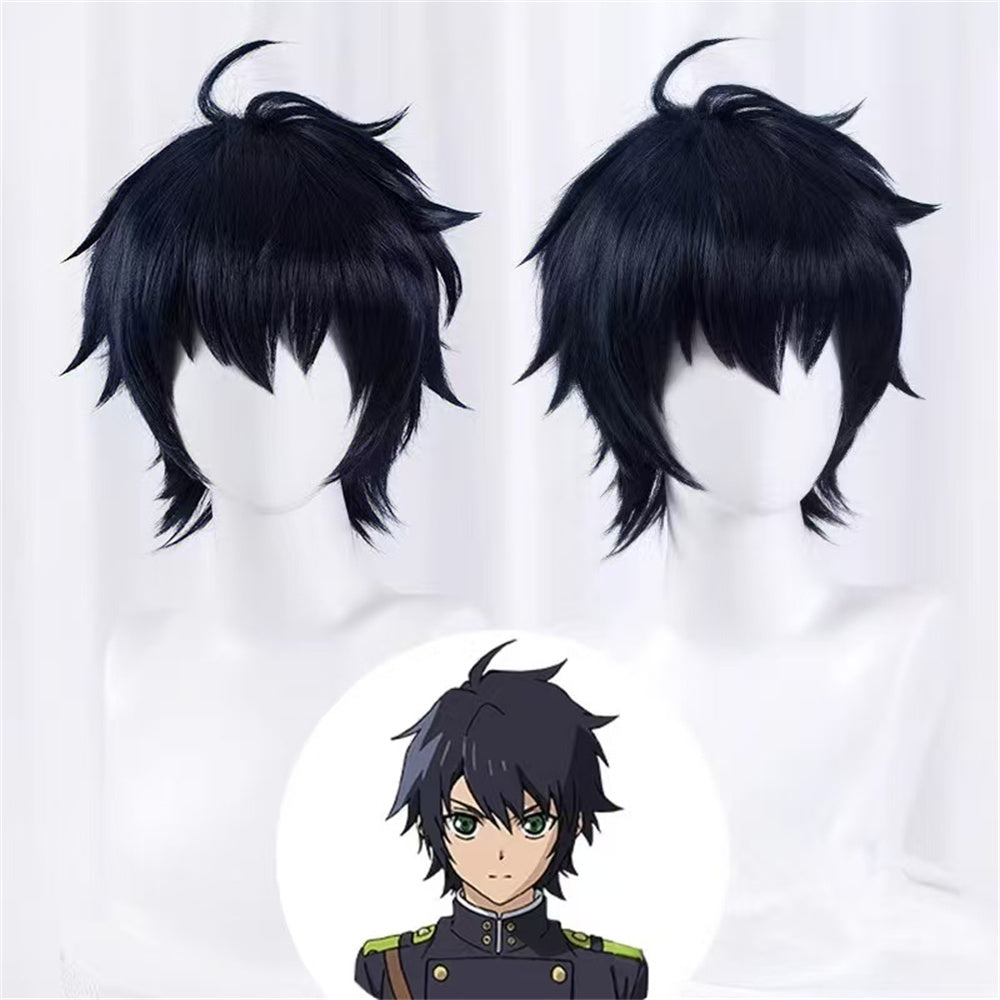 【In Stock】Anime Seraph of the End Cosplay Yuichiro Hyakuya Cosplay Wig