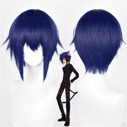 【In Stock】Anime Shugo Chara! Cosplay Ikuto Tsukiyomi Cosplay Wig