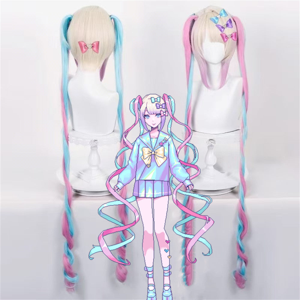 【In Stock】Game Needy Streamer Overload Cosplay KAngel Cosplay Wig