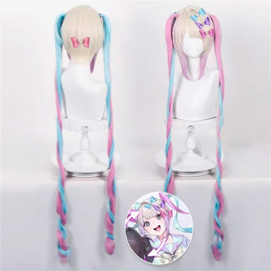 【In Stock】Game Needy Streamer Overload Cosplay KAngel Cosplay Wig