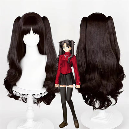 【In Stock】Game Fate/stay night Cosplay Rin Tohsaka Cosplay Wig