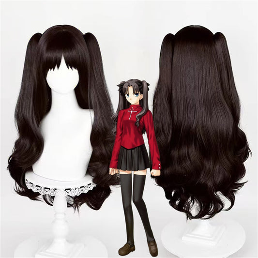 【In Stock】Game Fate/stay night Cosplay Rin Tohsaka Cosplay Wig