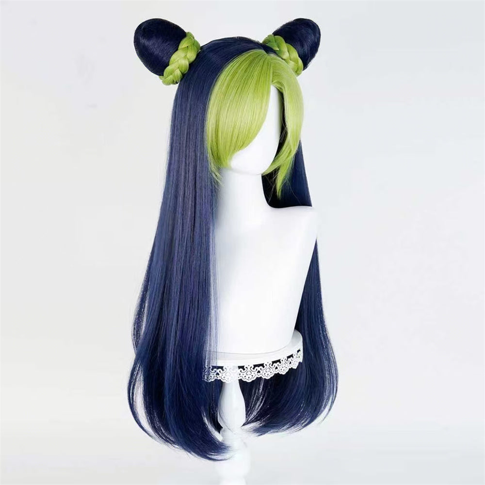 【In Stock】Anime JoJo's Bizarre Adventure Cosplay Jolyne Cujoh Cosplay Wig Long Hair