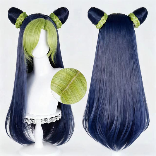 【In Stock】Anime JoJo's Bizarre Adventure Cosplay Jolyne Cujoh Cosplay Wig Long Hair