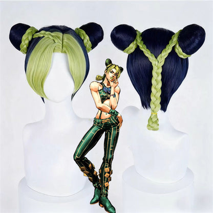 【In Stock】Anime JoJo's Bizarre Adventure Cosplay Jolyne Cujoh Cosplay Wig