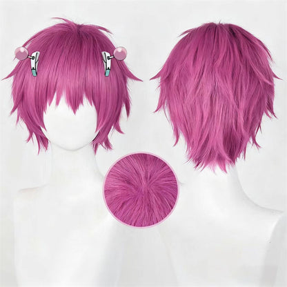 【In Stock】Anime The Disastrous Life of Saiki K. Cosplay Saiki Kusuo Cosplay Wig