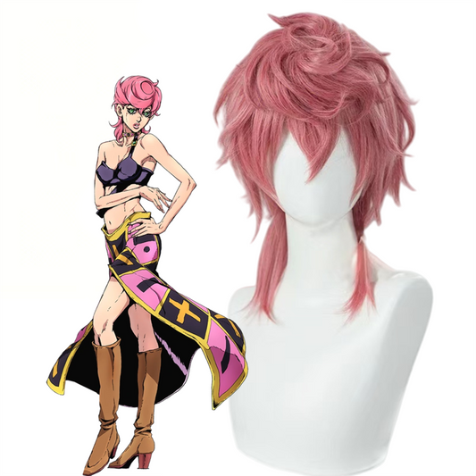 【In Stock】Anime JoJo's Bizarre Adventure Cosplay Trish Una Cosplay Wig