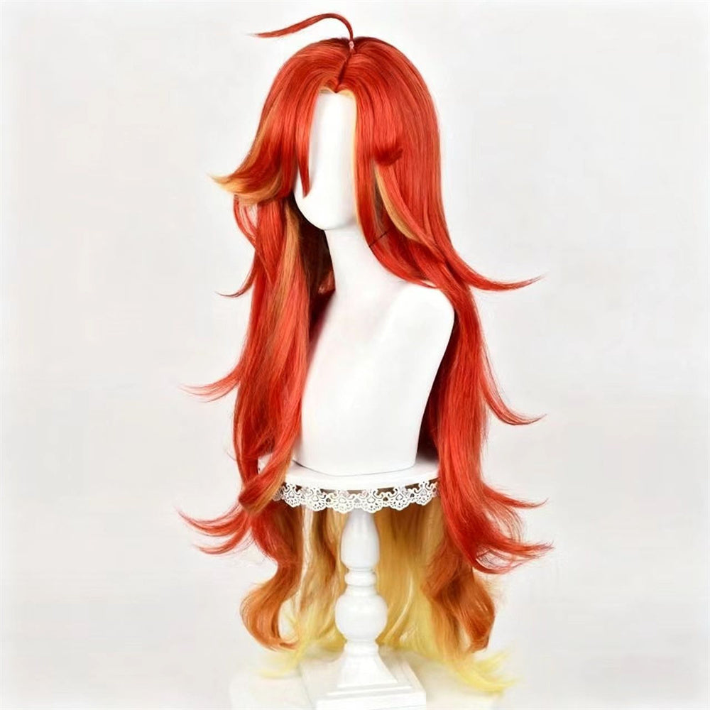 【In Stock】Game Genshin Impact Cosplay Mavuika Cosplay Wig