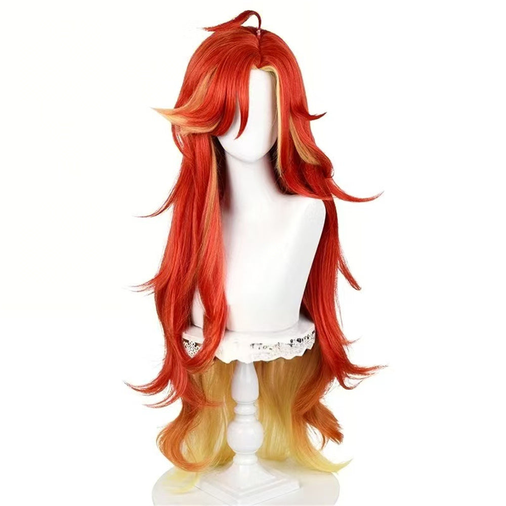 【In Stock】Game Genshin Impact Cosplay Mavuika Cosplay Wig