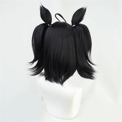 【In Stock】Game Umamusume:Pretty Derby Cosplay キタサンブラック Kitasan Black Cosplay Wig With Ears and Tail