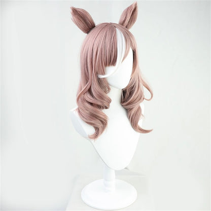 【In Stock】Game Umamusume:Pretty Derby Cosplay マチカネタンホイザ Matikanetannhauser Cosplay Wig With Ears and Tail
