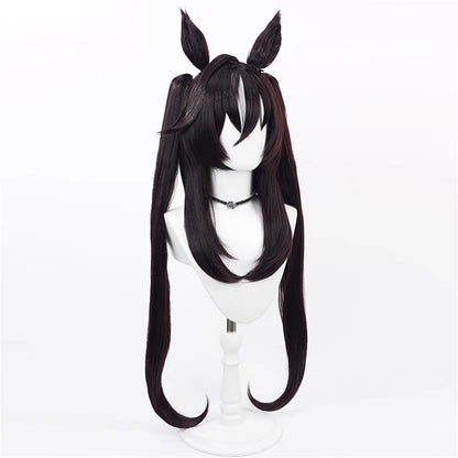 【In Stock】Game Umamusume:Pretty Derby Cosplay ヴィブロス Vivlos Cosplay Wig With Ears and Tail