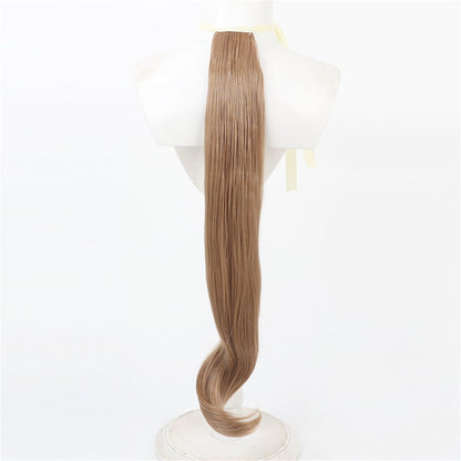 【In Stock】Game Umamusume:Pretty Derby Cosplay Almond Eye Cosplay Wig With Ears and Tail