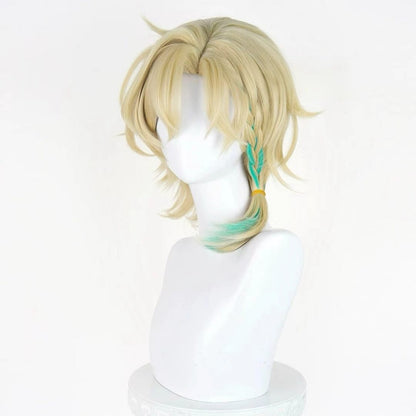 【In Stock】Game Honkai: Star Rail Cosplay Aventurine • Waveflair Cosplay Wig