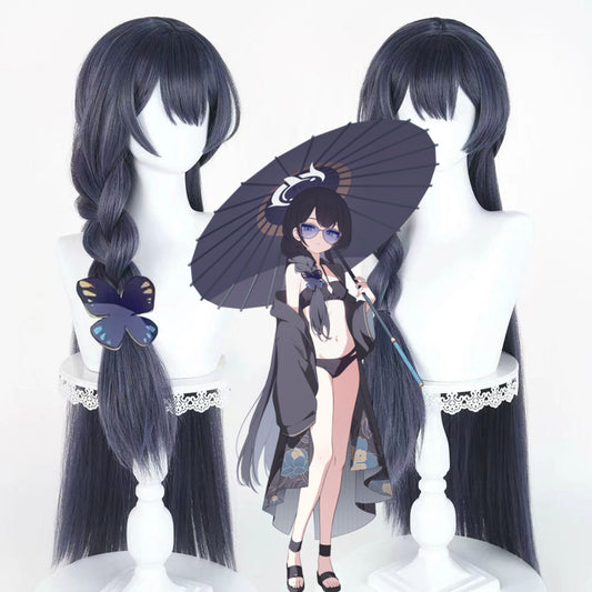 【In Stock】Game 블루아카이브 Blue Archive Cosplay Swimsuit Kisaki Cosplay Wig