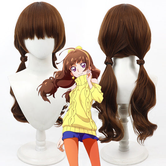 【In Stock】Anime Go! Princess Pretty Cure Cosplay Amanogawa Kirara Cure Twinkle キュアトゥインクル Cosplay Wig