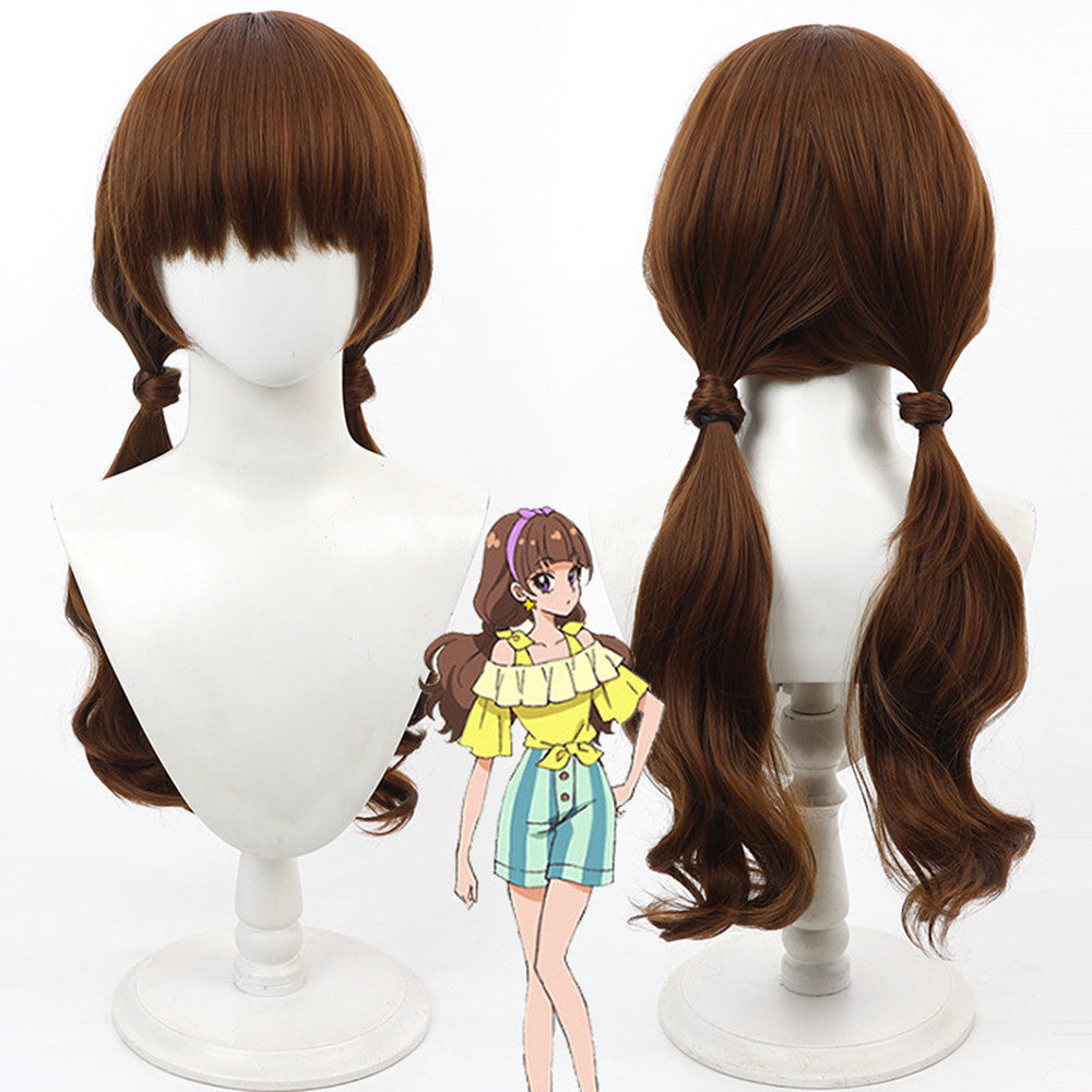 【In Stock】Anime Go! Princess Pretty Cure Cosplay Amanogawa Kirara Cure Twinkle キュアトゥインクル Cosplay Wig
